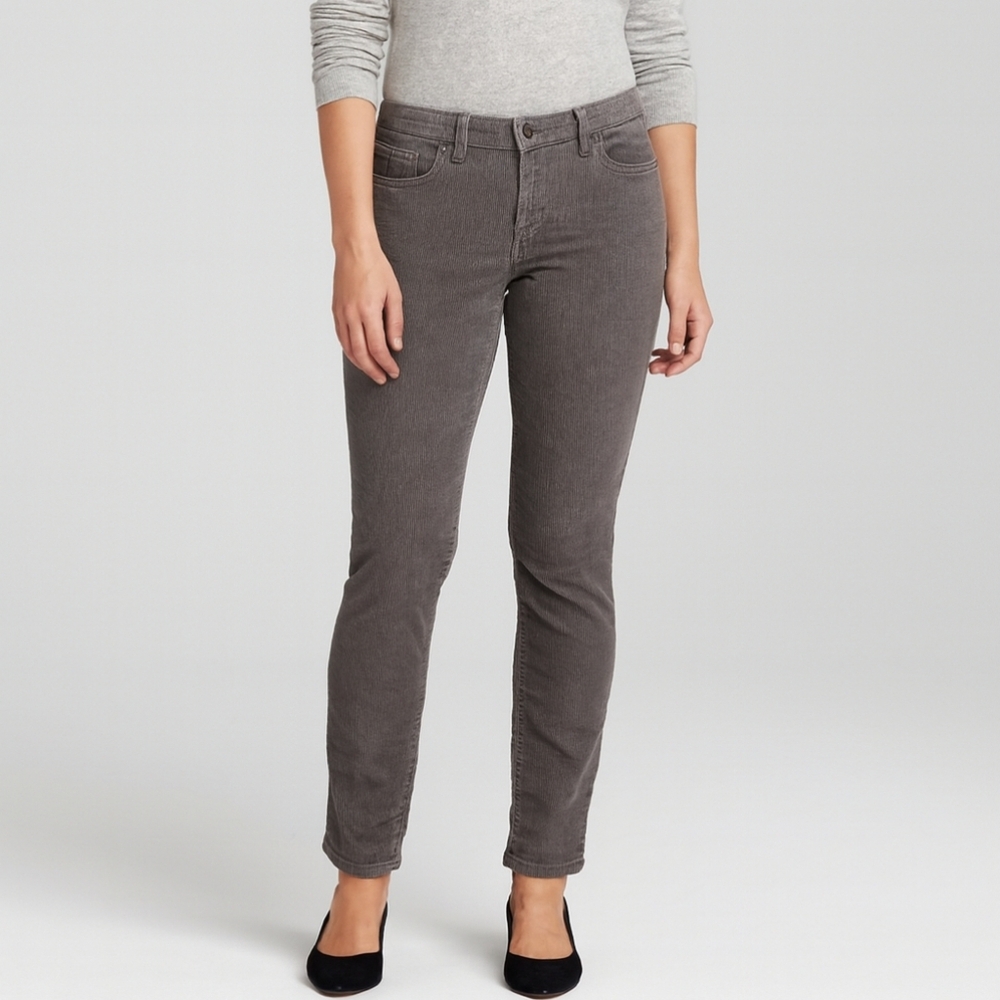 Lands' End Mid Rise Streight Corduroy Pants Sz 10